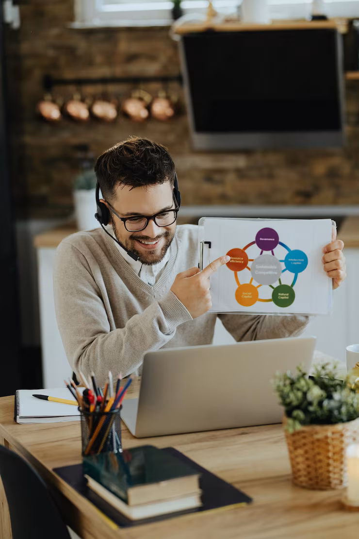 Ziele erreichen Illustration